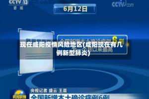 现在咸阳疫情风险地区(咸阳现在有几例新型肺炎)