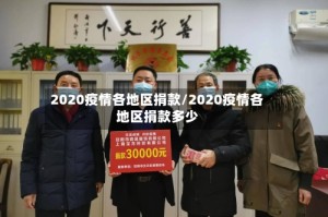 2020疫情各地区捐款/2020疫情各地区捐款多少
