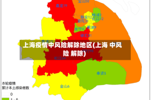 上海疫情中风险解除地区(上海 中风险 解除)