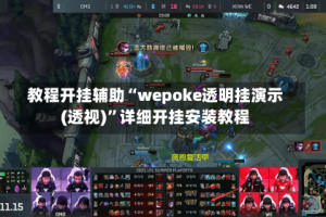 教程开挂辅助“wepoke透明挂演示(透视)”详细开挂安装教程