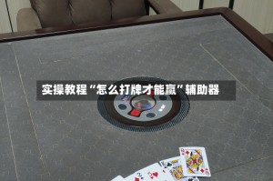 实操教程“怎么打牌才能赢”辅助器