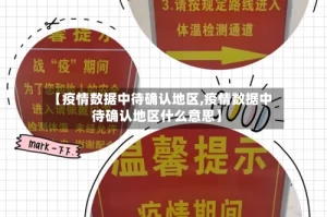 【疫情数据中待确认地区,疫情数据中待确认地区什么意思】