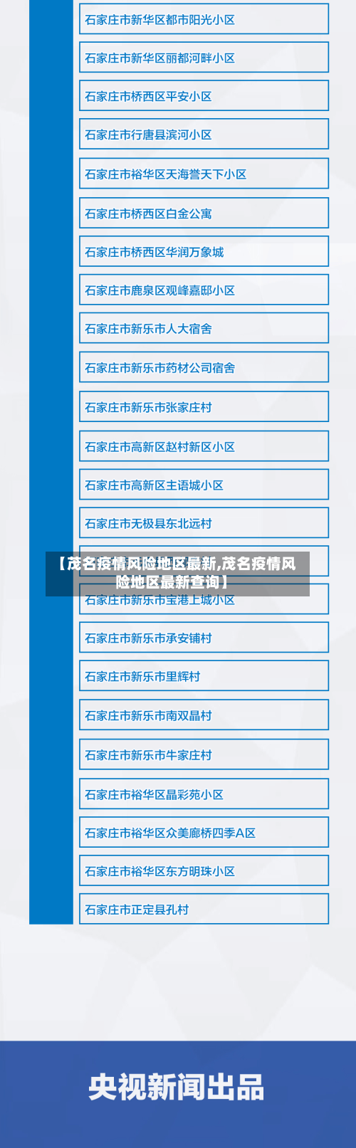 【茂名疫情风险地区最新,茂名疫情风险地区最新查询】-第2张图片