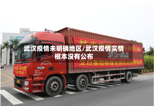 武汉疫情未明确地区/武汉疫情实情根本没有公布-第1张图片