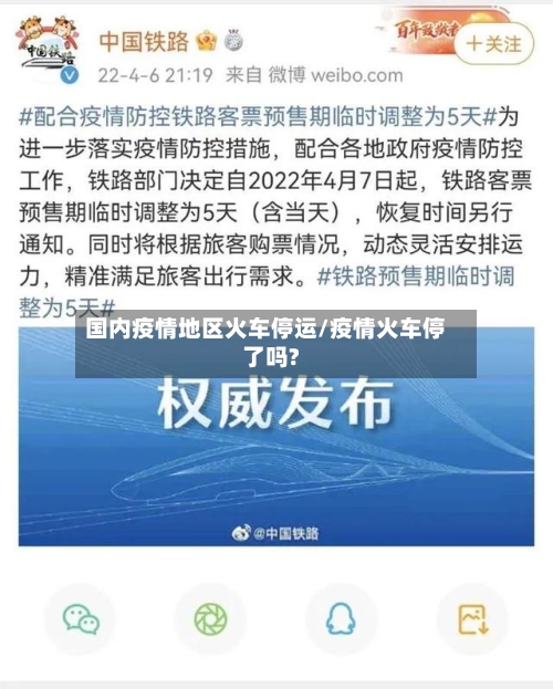 国内疫情地区火车停运/疫情火车停了吗?-第1张图片