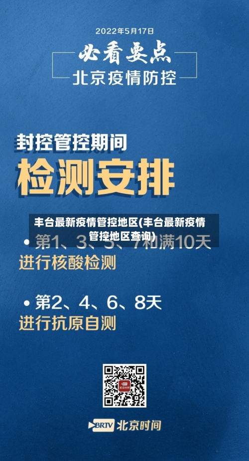 丰台最新疫情管控地区(丰台最新疫情管控地区查询)-第1张图片