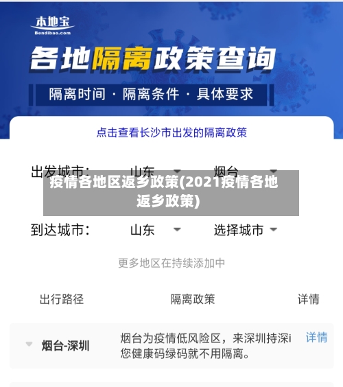 疫情各地区返乡政策(2021疫情各地返乡政策)-第2张图片