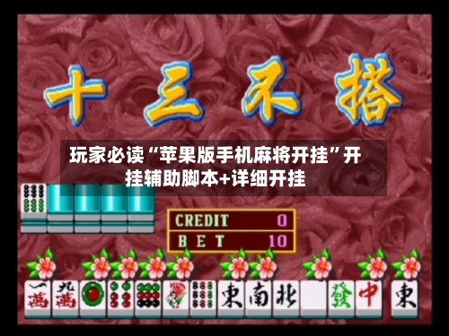 玩家必读“苹果版手机麻将开挂”开挂辅助脚本+详细开挂-第1张图片