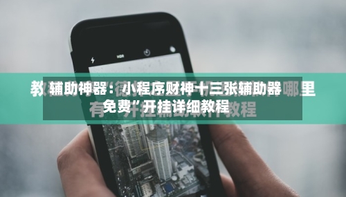 辅助神器：小程序财神十三张辅助器免费	”开挂详细教程-第1张图片