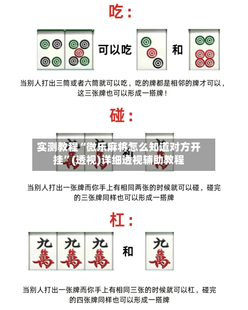 实测教程“微乐麻将怎么知道对方开挂”(透视)详细透视辅助教程-第1张图片