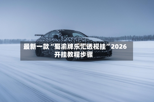 最新一款“蜀渝牌乐汇透视挂”2026开挂教程步骤-第1张图片