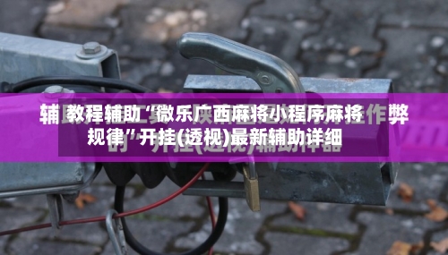 教程辅助“微乐广西麻将小程序麻将规律	”开挂(透视)最新辅助详细-第1张图片