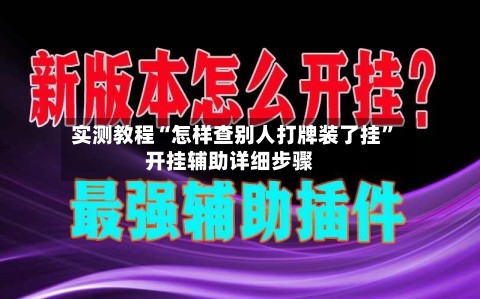 实测教程“怎样查别人打牌装了挂	”开挂辅助详细步骤-第1张图片