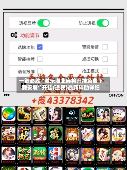 一键必胜“微乐湖北麻将开挂免费下载安装	”开挂(透视)最新辅助详细-第3张图片