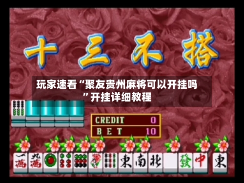 玩家速看“聚友贵州麻将可以开挂吗	”开挂详细教程-第2张图片