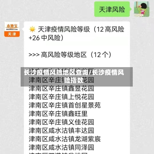长沙疫情风险地区查询/长沙疫情风险指数-第2张图片