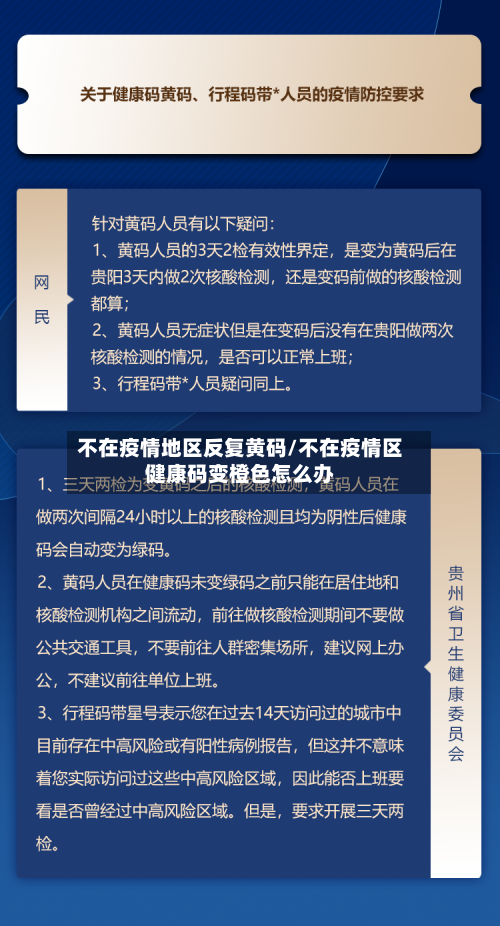 不在疫情地区反复黄码/不在疫情区健康码变橙色怎么办-第1张图片