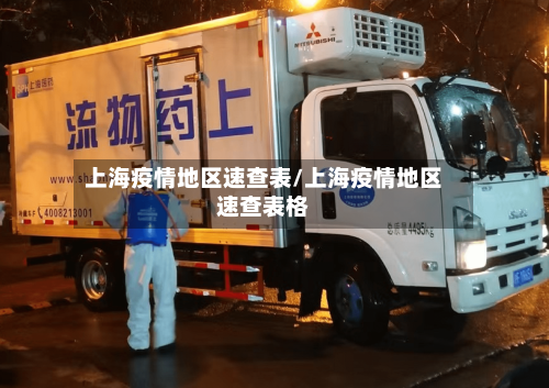 上海疫情地区速查表/上海疫情地区速查表格-第1张图片