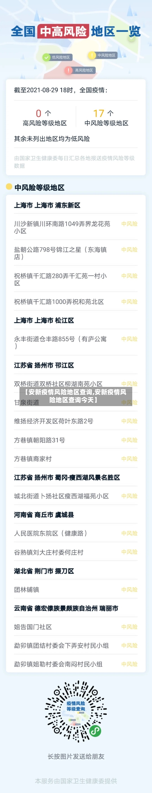 【安新疫情风险地区查询,安新疫情风险地区查询今天】-第1张图片